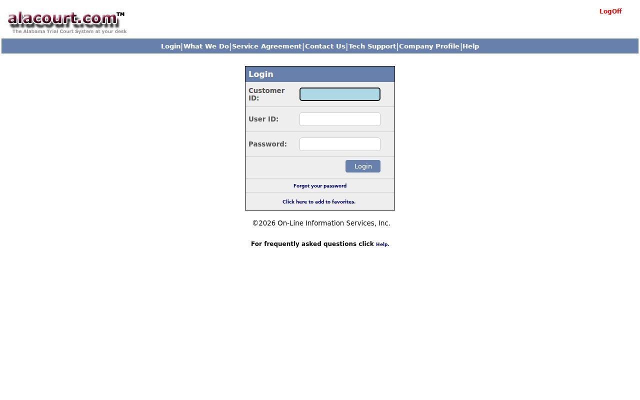 Covington County court records Alacourt.com subscriber login