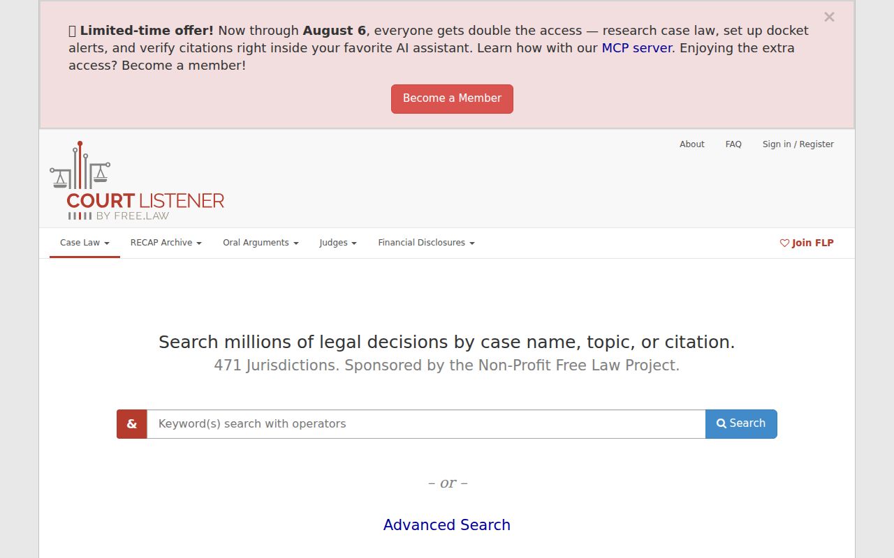 Covington County criminal court records legal research source