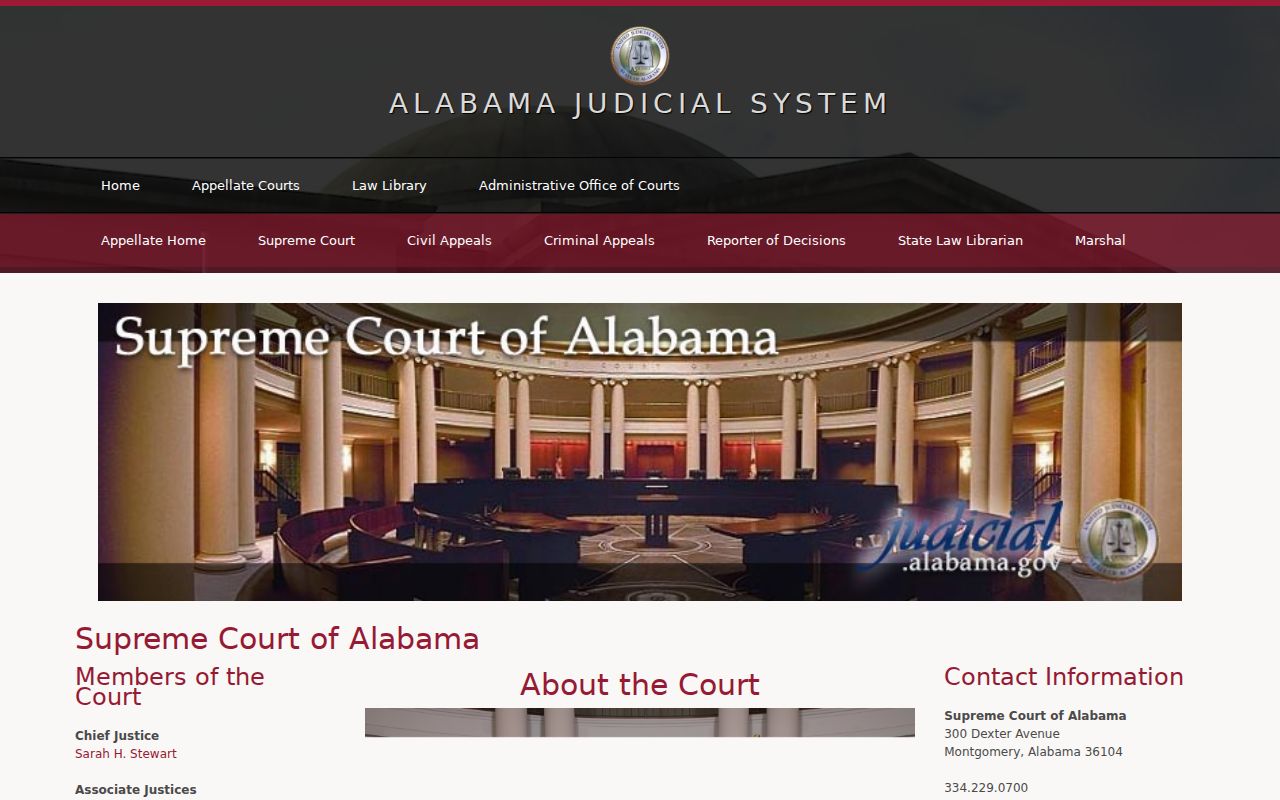 Covington County District Court records Alabama Supreme Court appellate page