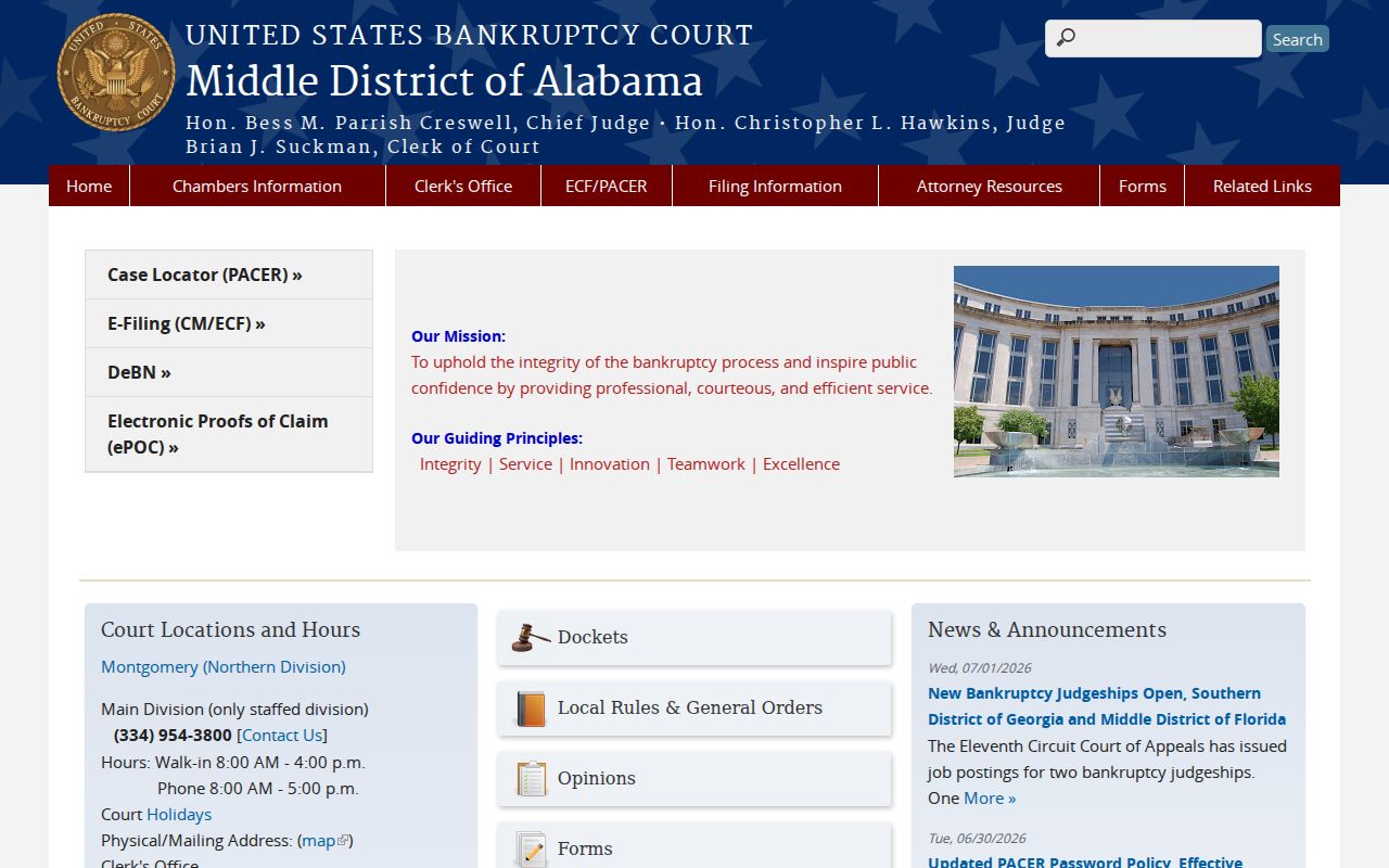 Covington County probate records federal bankruptcy court source